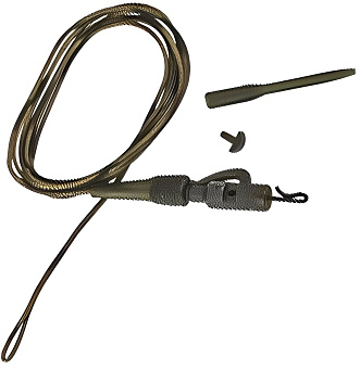 Готовый монтаж Prologic Safetly Clip QC Swivel Metal Core Leader 80cm 45lbs